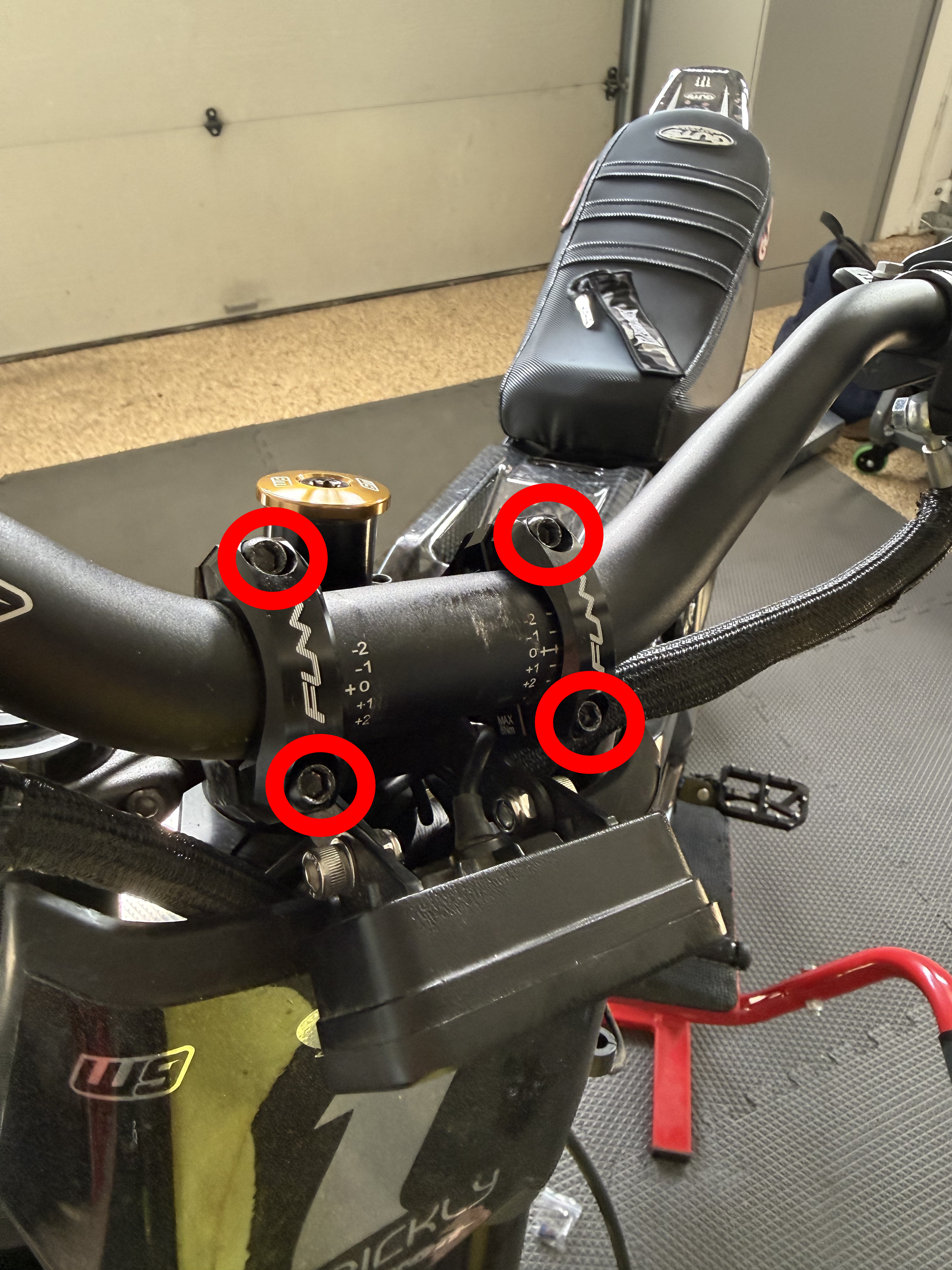 Titanium Direct Mount Bolts