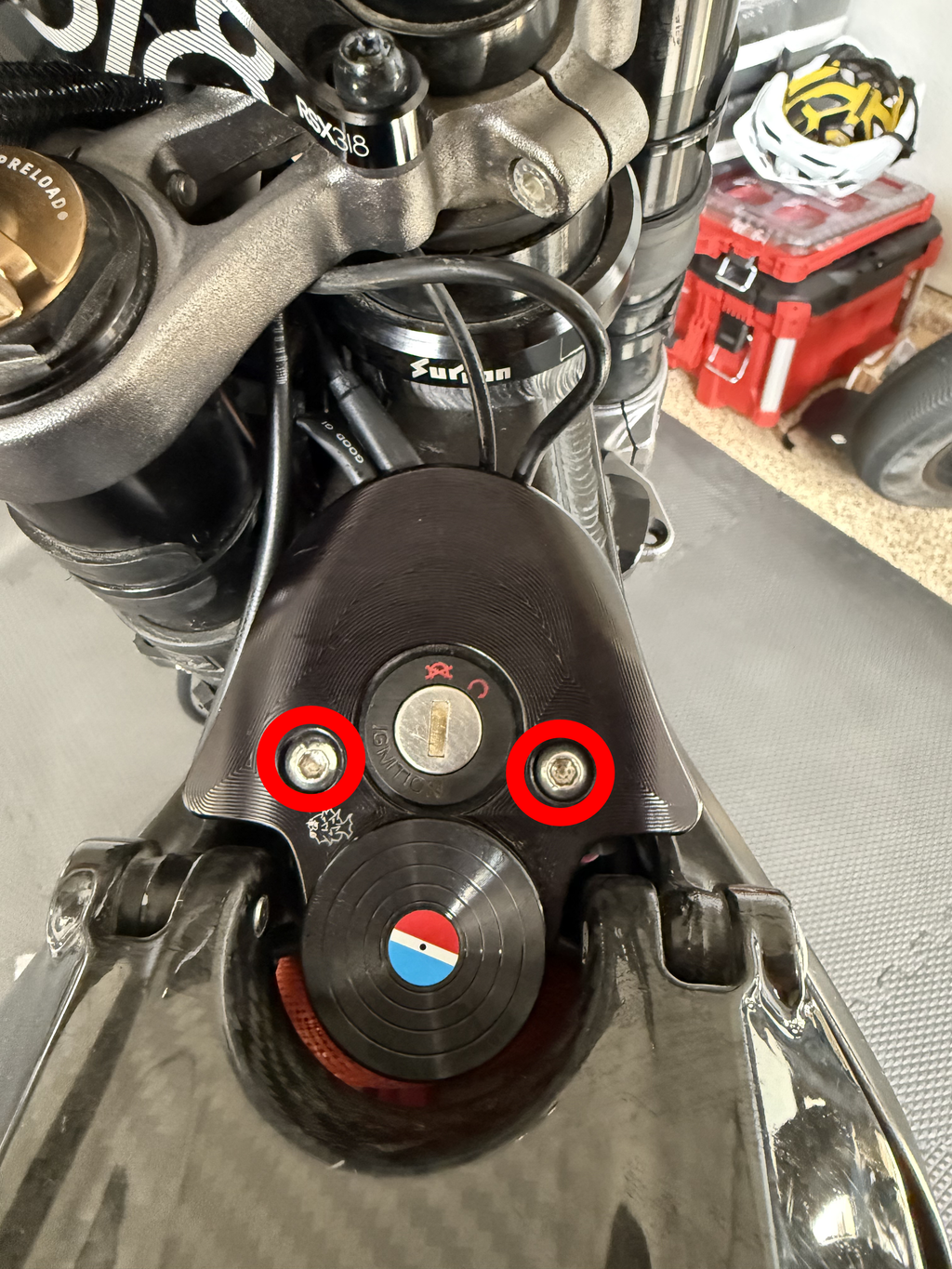 Titanium Key Ignition Bolts For SurRon