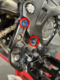 Titanium Footpeg Bolts for E-Moto
